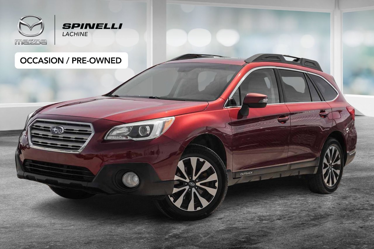Venetian Red Pearl 2016 Subaru Outback 2.5i Limited Wagon All-Wheel Drive Automatic