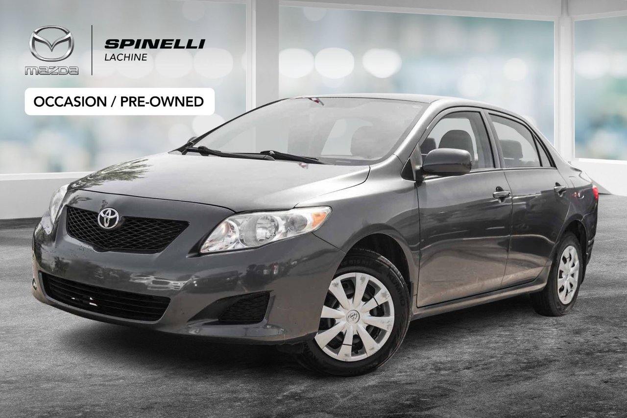 Gray (Magnetic Grey Metallic) 2010 Toyota Corolla CE Sedan Automatic