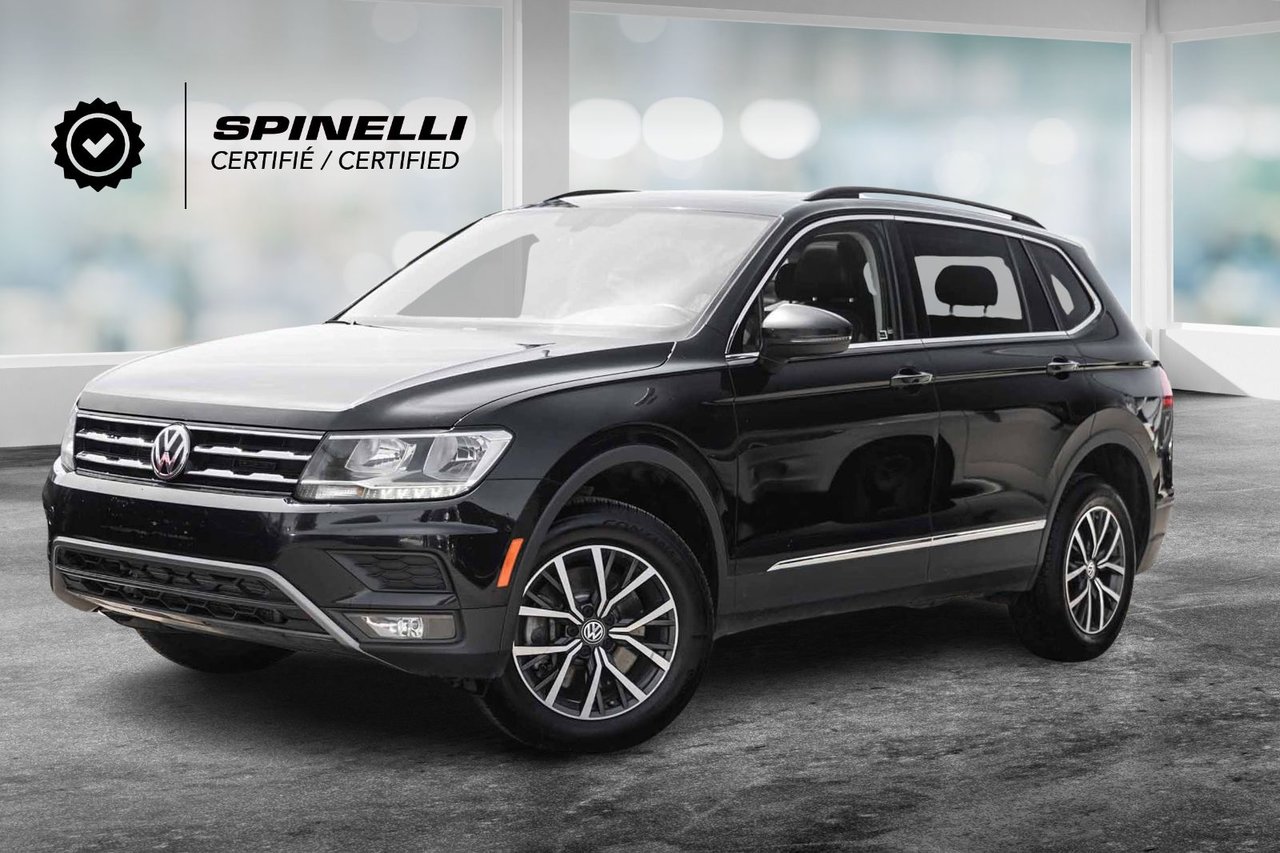 Deep Black Pearl 2021 Volkswagen Tiguan Comfortline 4Motion SUV / Crossover Automatic
