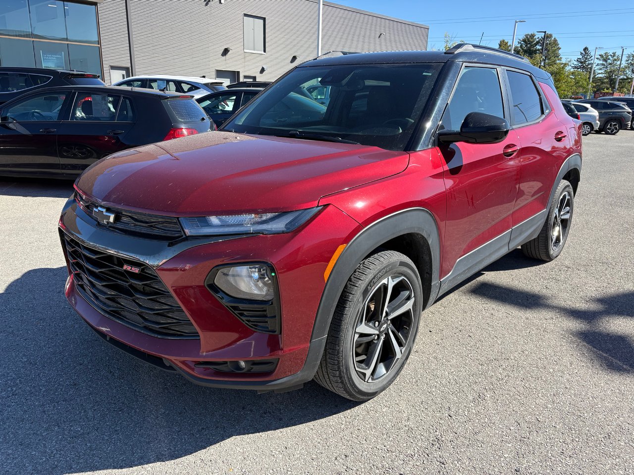 Red (Crimson Metallic) 2022 Chevrolet Trailblazer SUV / Crossover Four-Wheel Drive Automatic