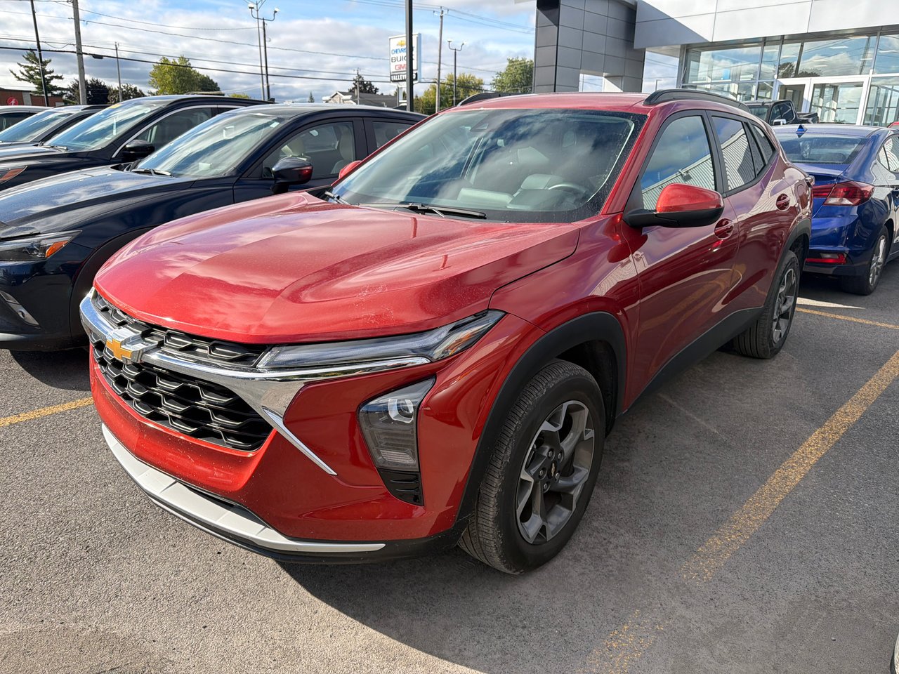 Orange 2024 Chevrolet Trax SUV / Crossover Front-Wheel Drive Automatic