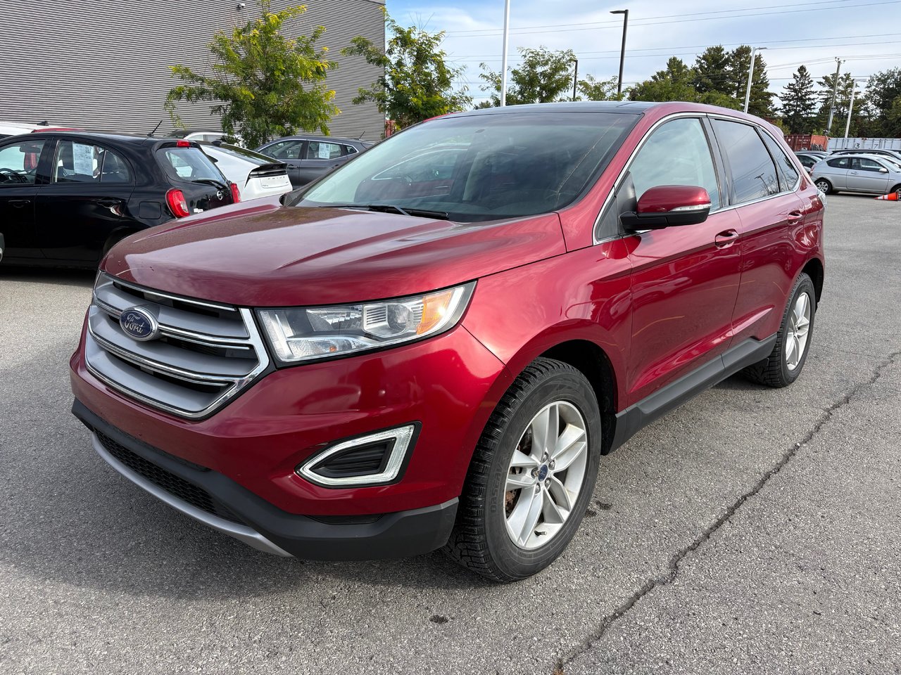 Ruby Red Metallic Tinted Clearcoat 2016 Ford Edge SUV / Crossover Front-Wheel Drive Automatic