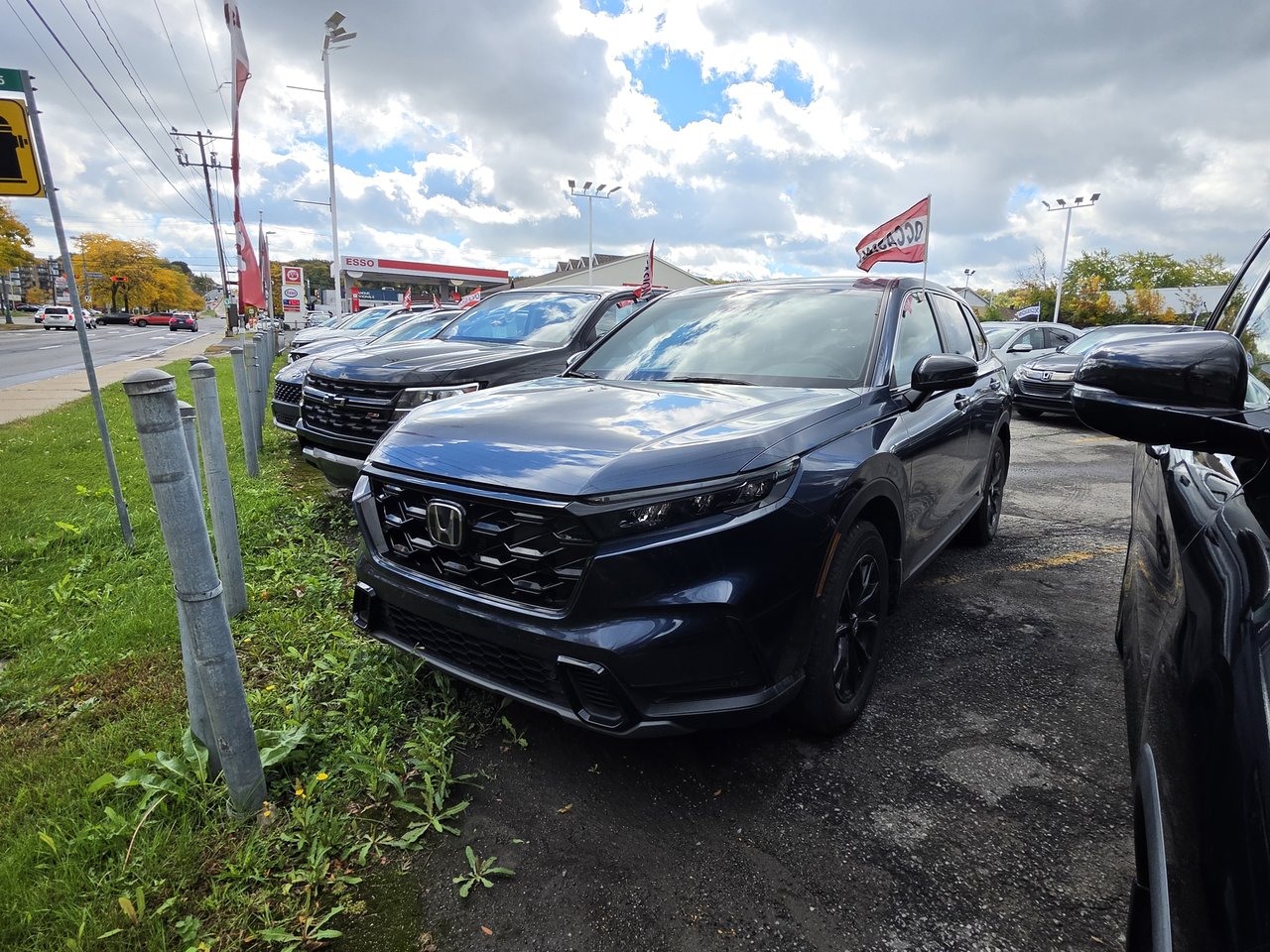 Blue 2024 Honda CR-V Hybrid SUV / Crossover  Continuously Variable Transmission