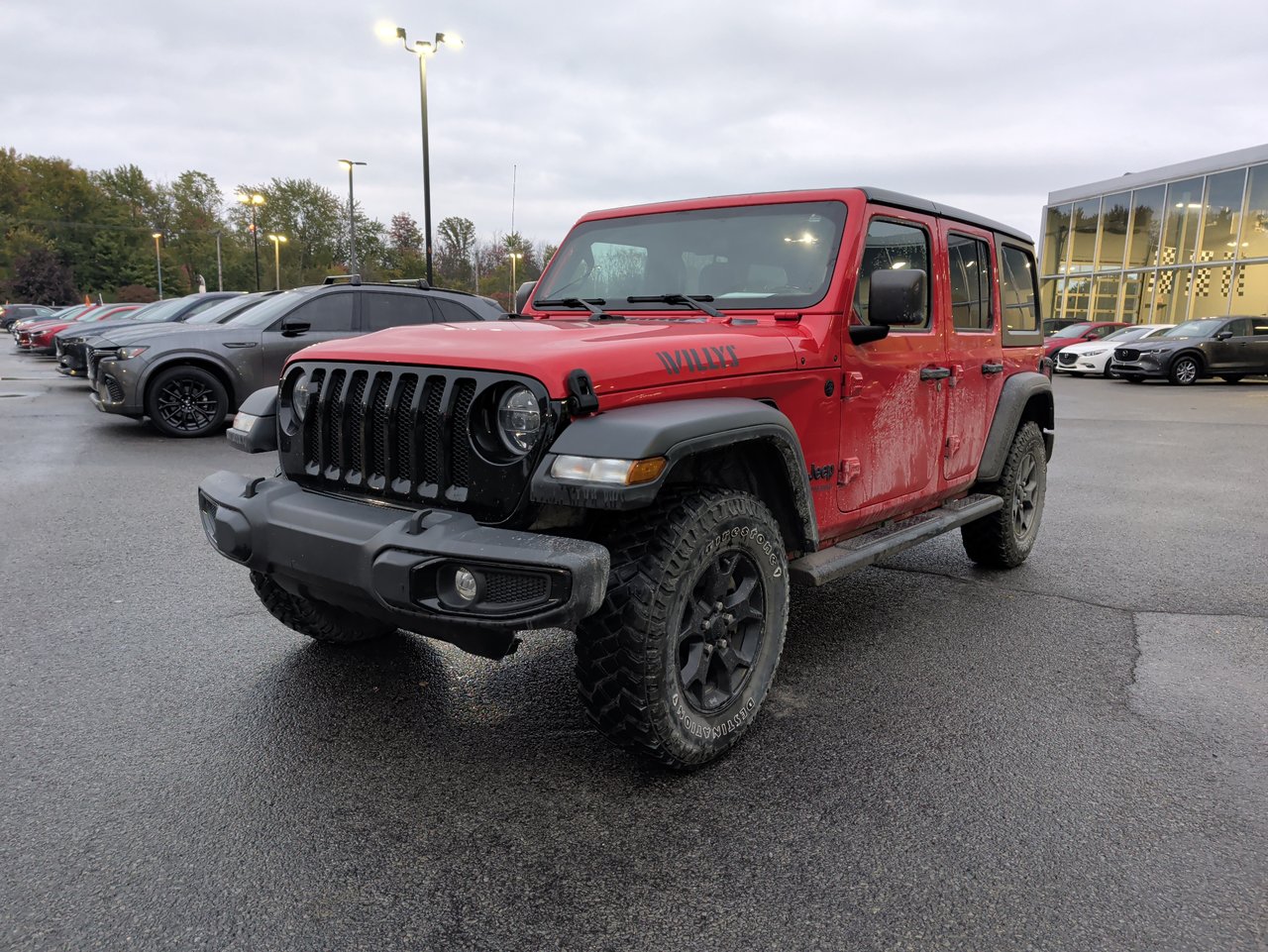 Red 2022 Jeep Wrangler SUV / Crossover Four-Wheel Drive