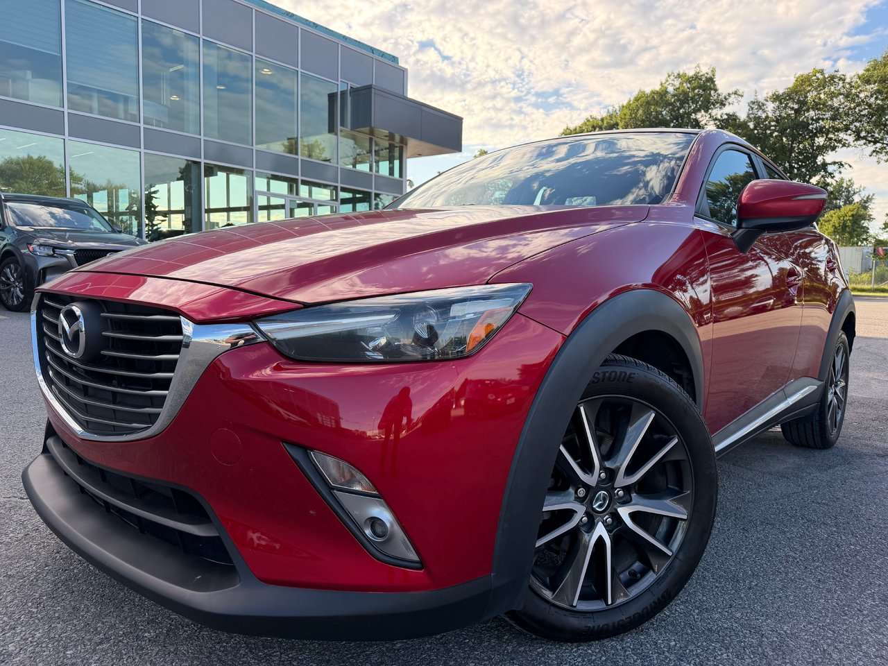 Red 2017 Mazda CX-3 SUV / Crossover  Automatic