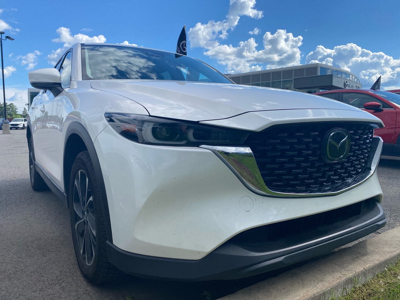 Snowflake White Pearl 2022 Mazda CX-5 SUV / Crossover Automatic