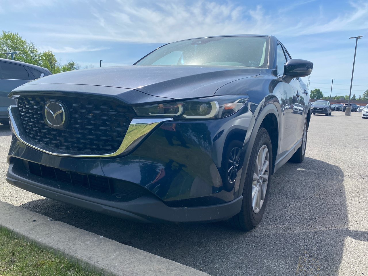 Deep Crystal Blue Mica 2023 Mazda CX-5 GS AWD SUV / Crossover Automatic