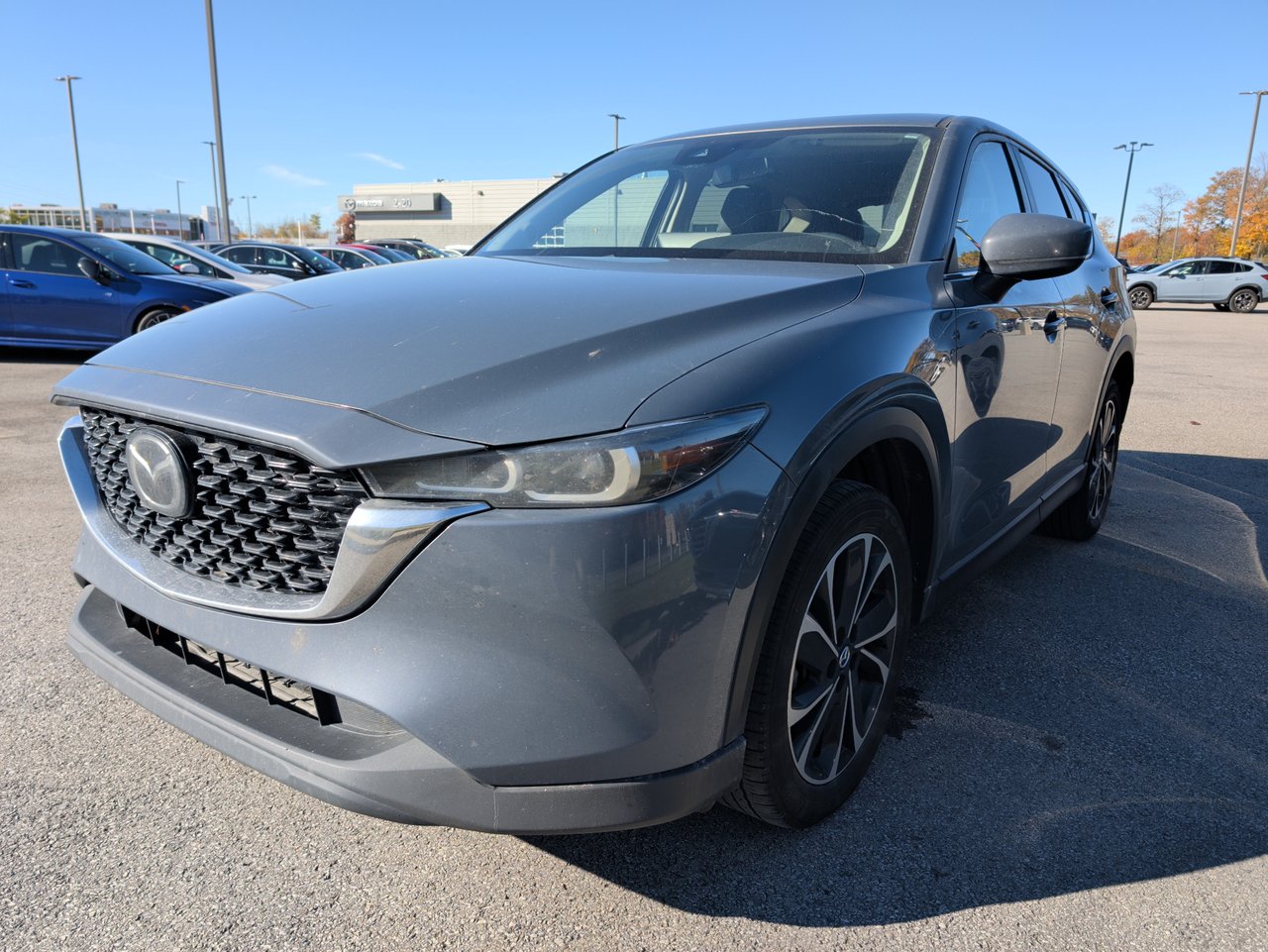 Gray (Polymetal Grey Metallic) 2024 Mazda CX-5 SUV / Crossover Automatic