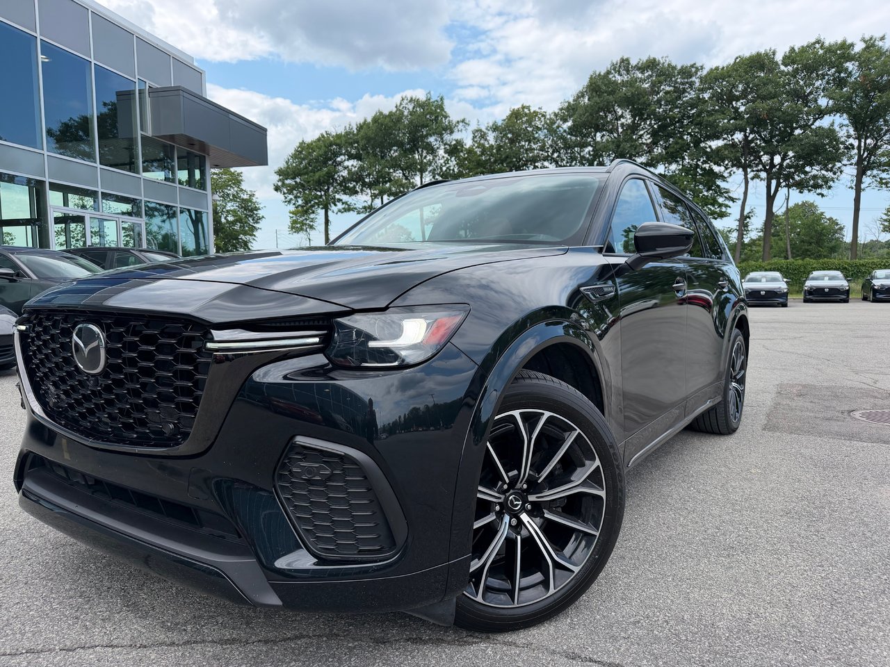 Jet Black Mica 2025 Mazda CX-70 SUV / Crossover Automatic