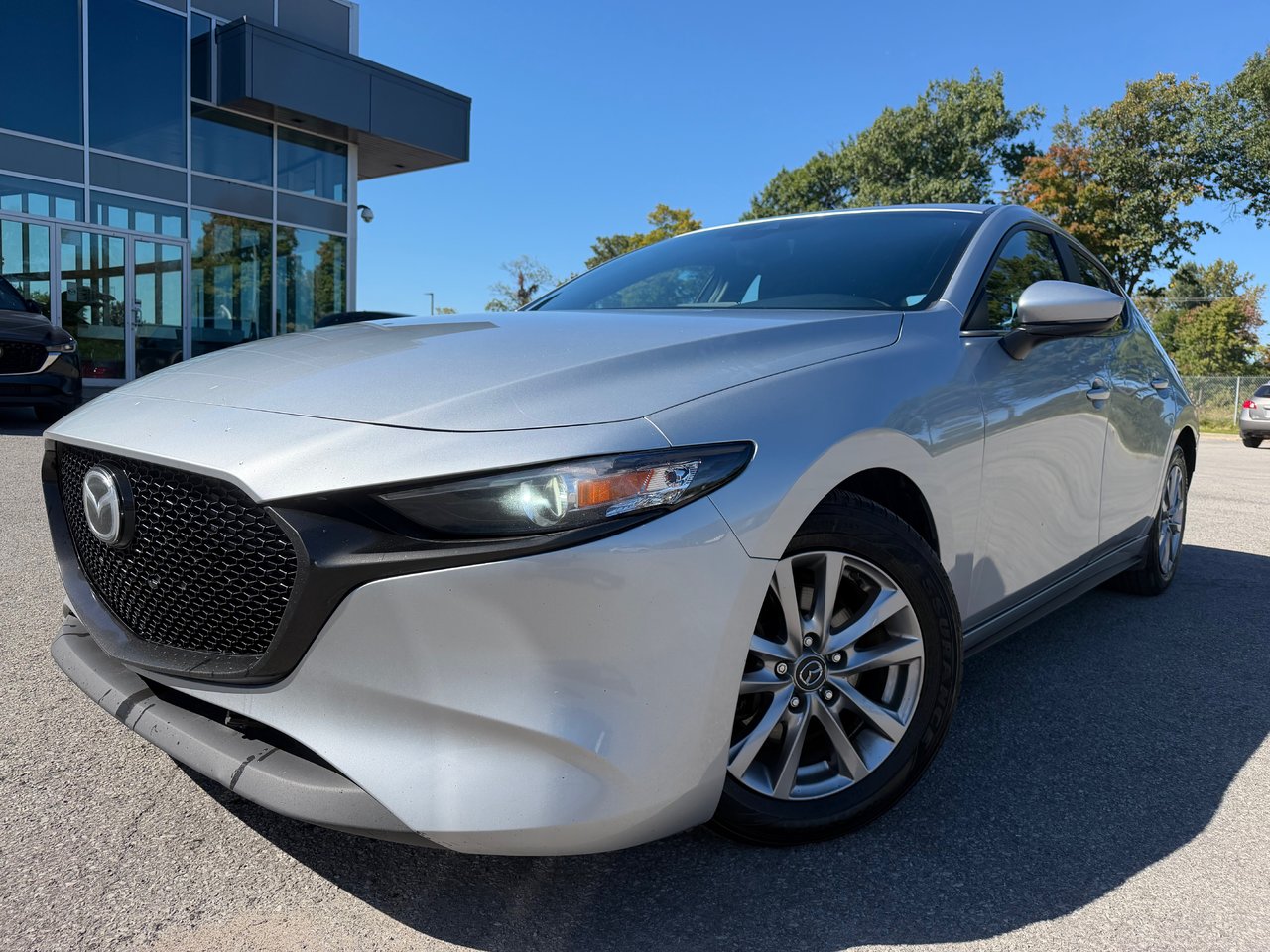 Silver 2019 Mazda MAZDA3 Sport Hatchback Automatic