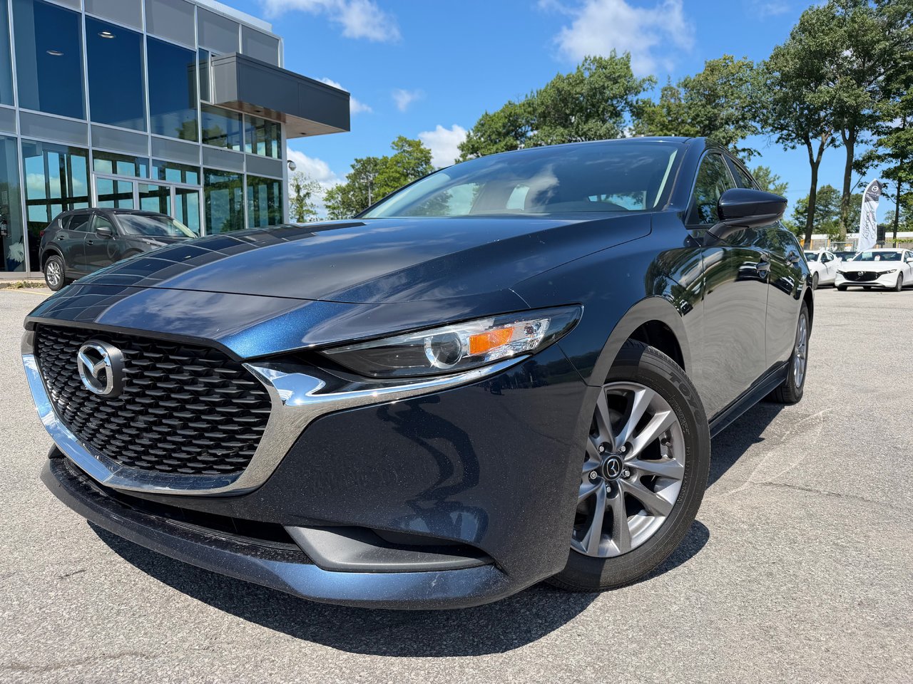 Blue 2021 Mazda MAZDA3 Sedan