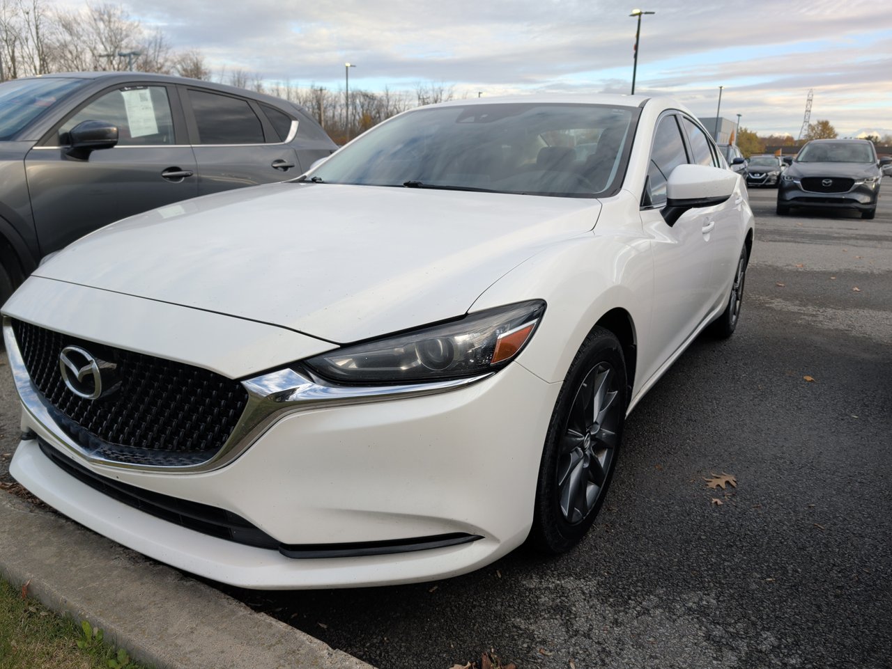 Snowflake White Pearl 2018 Mazda MAZDA6 Sedan Automatic