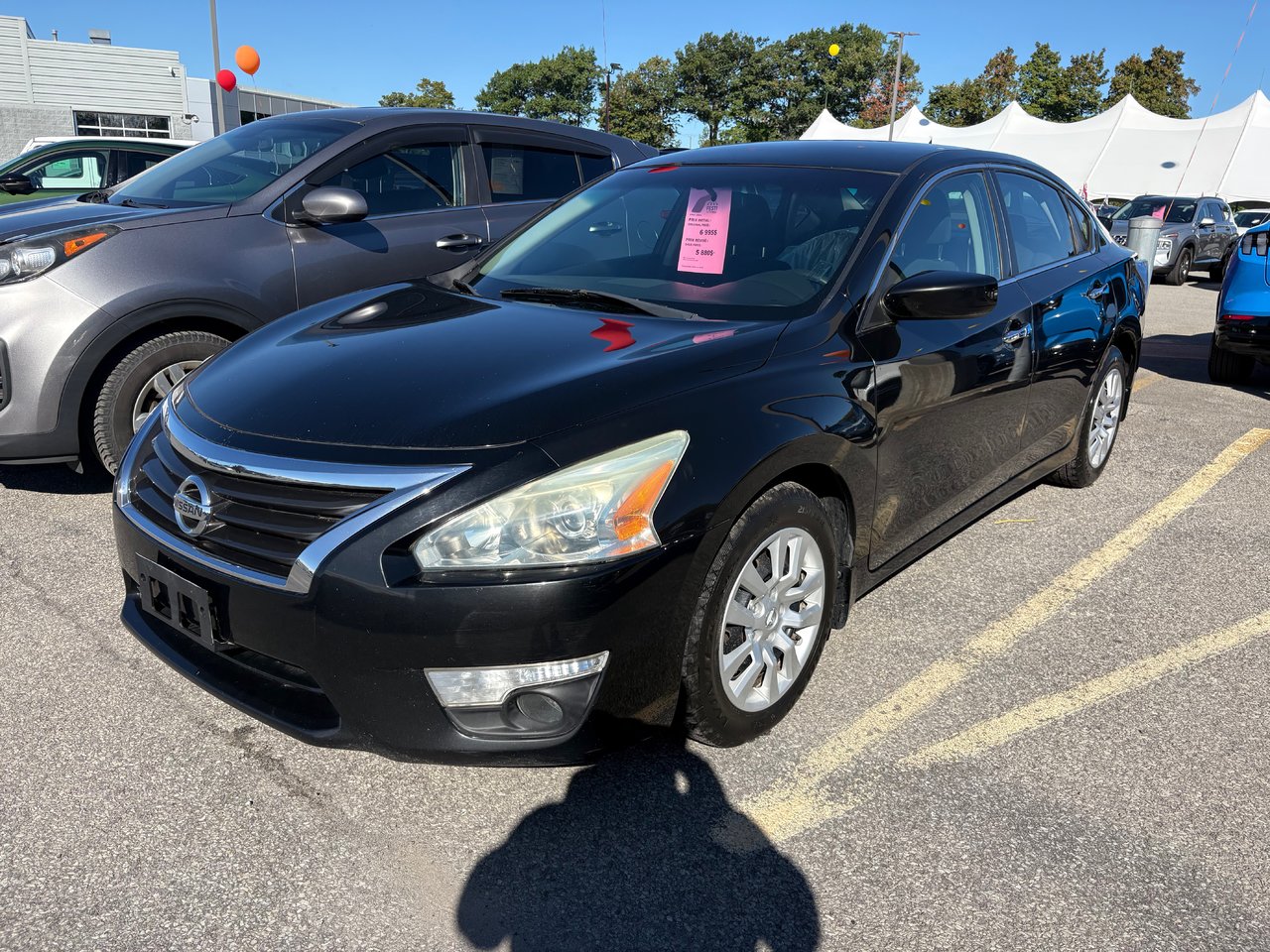 Super Black 2015 Nissan Altima Sedan Front-Wheel Drive Automatic