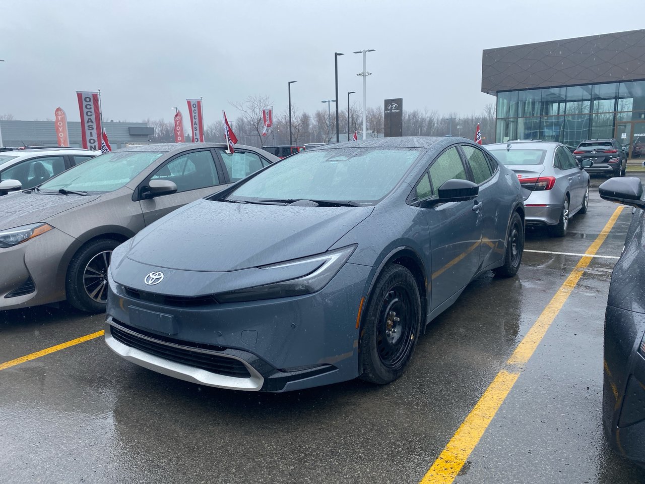 Guardian Gray 2024 Toyota Prius Prime Sedan