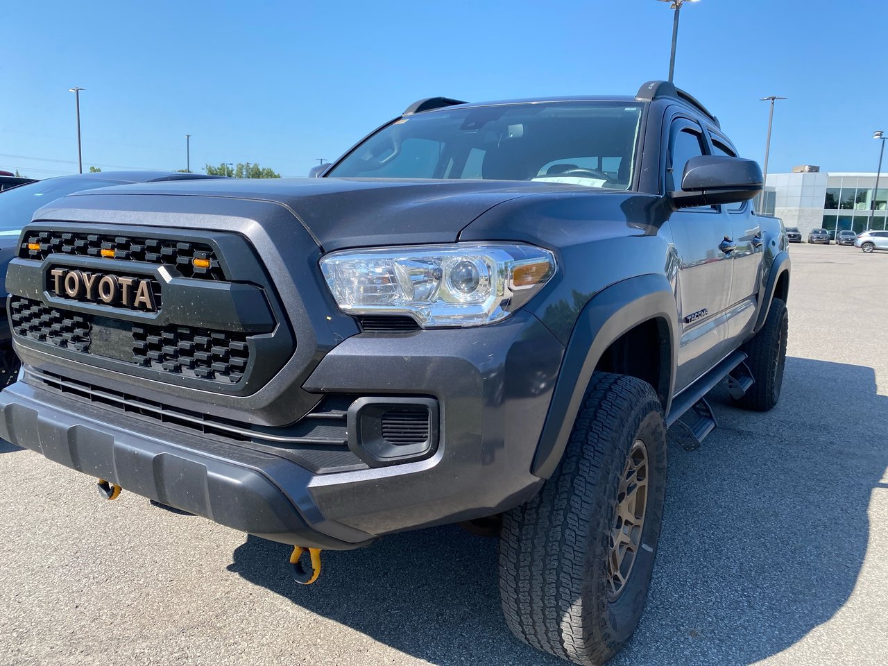 Gray (Magnetic Grey Metallic) 2023 Toyota Tacoma Pickup Truck Automatic