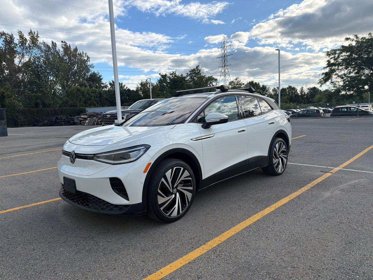 Oryx White Pearl 2024 Volkswagen ID.4 SUV / Crossover All-Wheel Drive Automatic