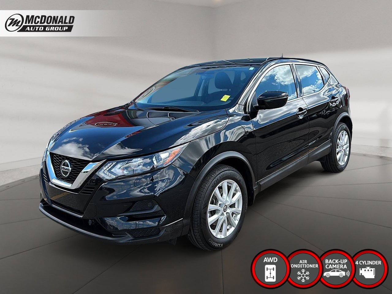 Gray (G41 Magnetic Black) 2020 Nissan Qashqai S AWD SUV / Crossover