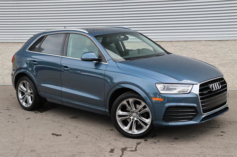 Blue 2018 Audi Q3 2.0T quattro Premium Plus SUV / Crossover All-Wheel Drive Automatic
