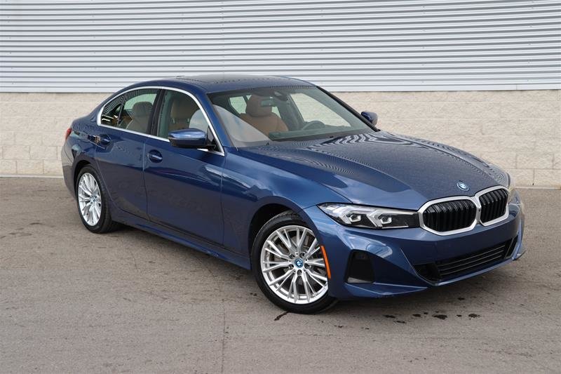 Blue 2024 BMW 3 Series Sedan All-Wheel Drive Automatic