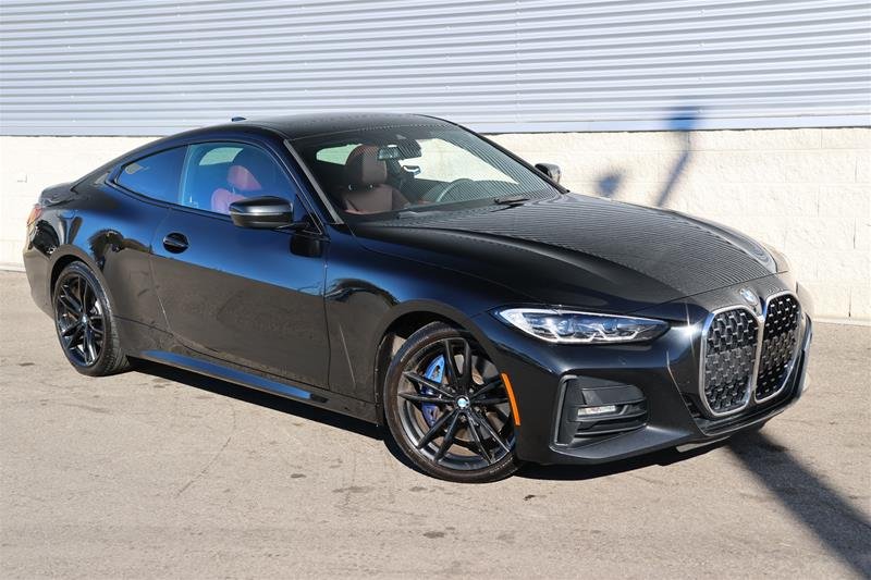 Black Sapphire Met 2023 BMW 4 Series Coupe All-Wheel Drive Automatic