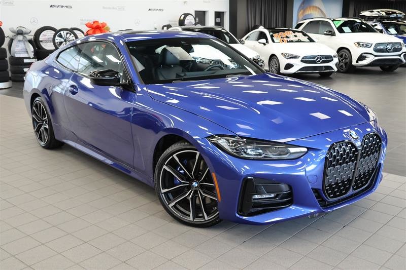 Blue 2024 BMW 4 Series Coupe All-Wheel Drive Automatic