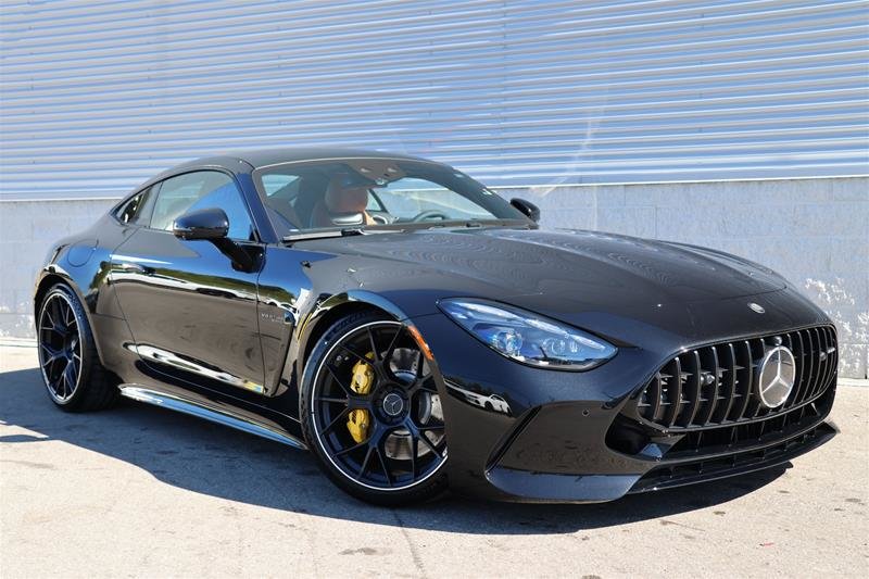 Obsidian Black Metallic 2027 Mercedes-Benz AMG GT Coupe All-Wheel Drive Automatic