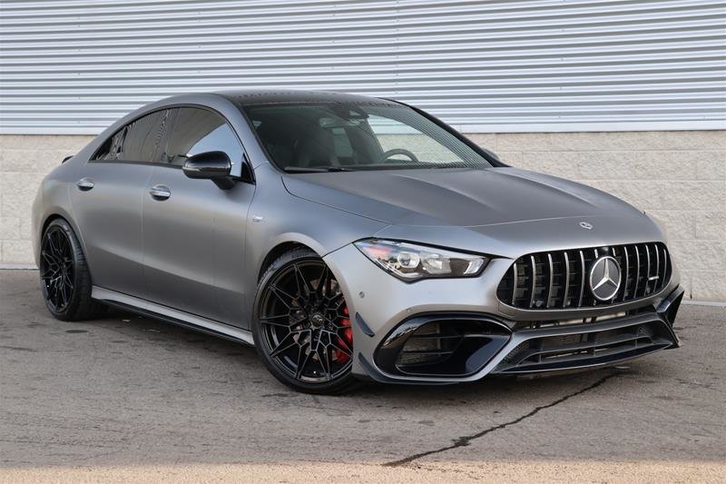 Gray (MANUFAKTUR Mountain Grey MAGNO) 2022 Mercedes-Benz CLA Coupe All-Wheel Drive Automatic