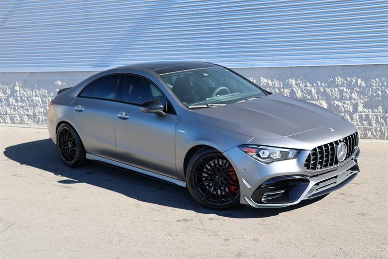 Gray (MANUFAKTUR Mountain Grey MAGNO) 2022 Mercedes-Benz CLA Coupe All-Wheel Drive Automatic