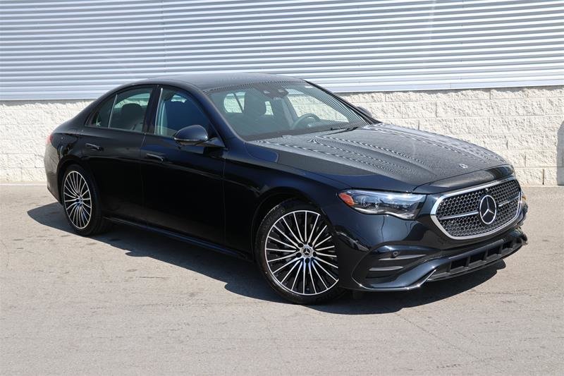 Obsidian Black Metallic 2027 Mercedes-Benz E-Class Sedan All-Wheel Drive Automatic