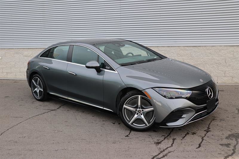 Gray (Selenite Grey Metallic) 2026 Mercedes-Benz EQE Sedan All-Wheel Drive Automatic
