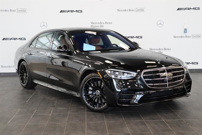 Obsidian Black Metallic 2026 Mercedes-Benz S-Class Sedan All-Wheel Drive Automatic