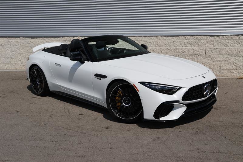 MANUFAKTUR Opalite White MAGNO 2022 Mercedes-Benz SL-Class Convertible All-Wheel Drive Automatic