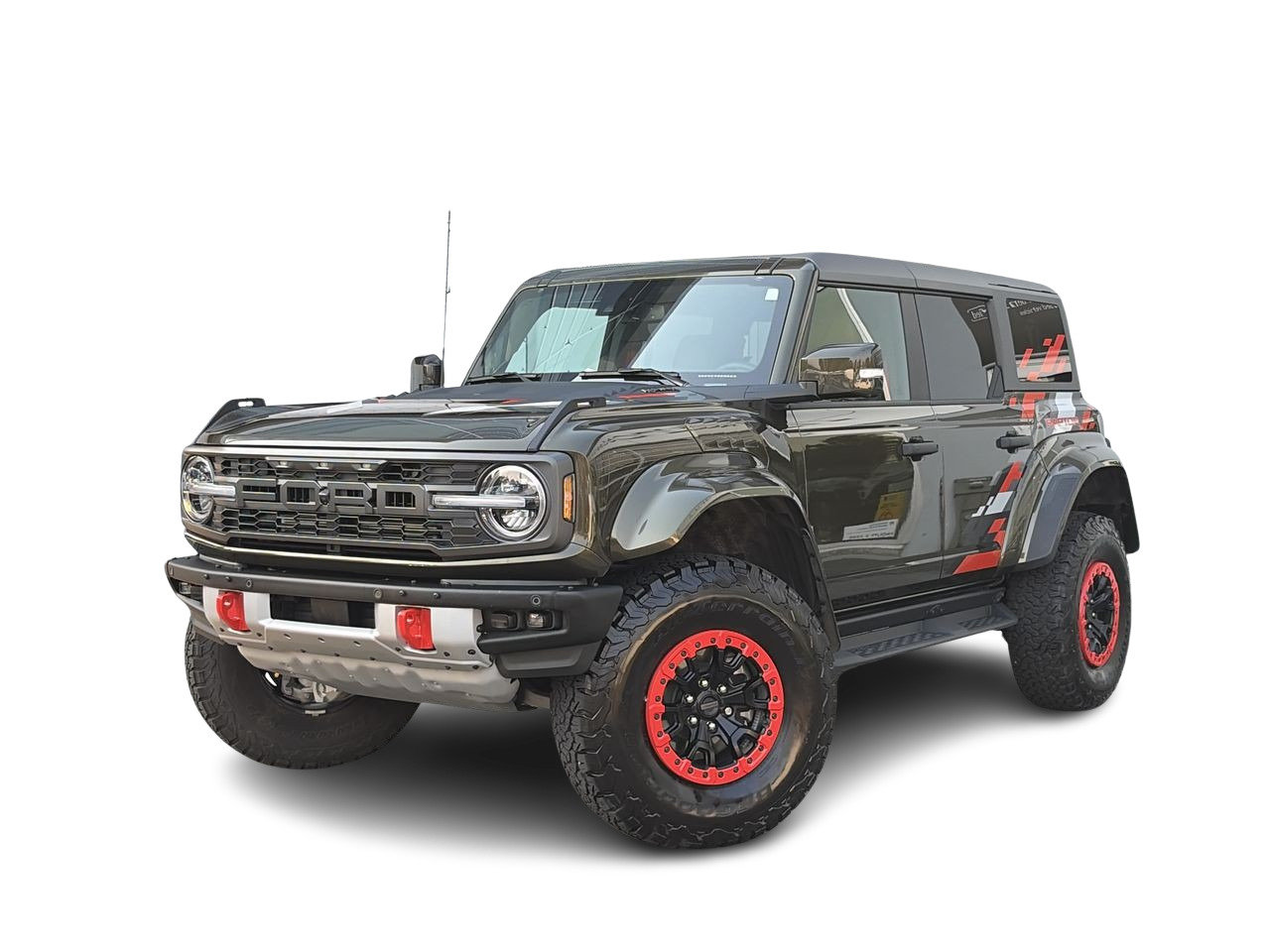 Shelter Green Metallic 2024 Ford Bronco Raptor SUV / Crossover Four-Wheel Drive Automatic