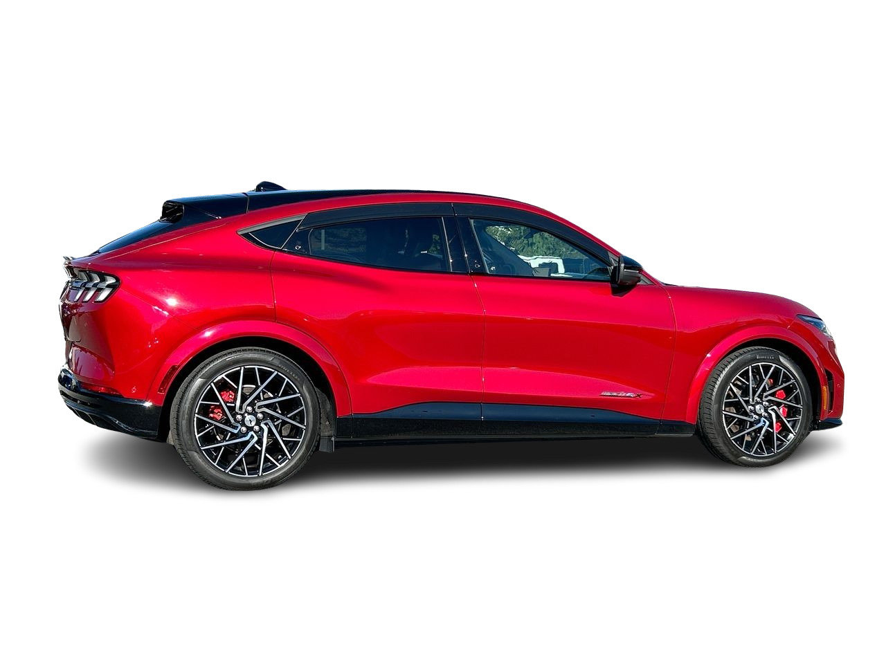 Used 2022 Rapid Red (MET) Tinted Clearcoat Ford Mach-e GT AWD image 12