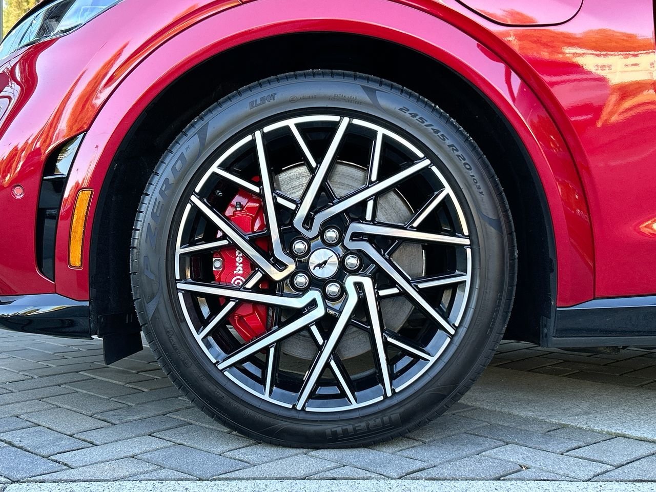 Used 2022 Rapid Red (MET) Tinted Clearcoat Ford Mach-e GT AWD image 18