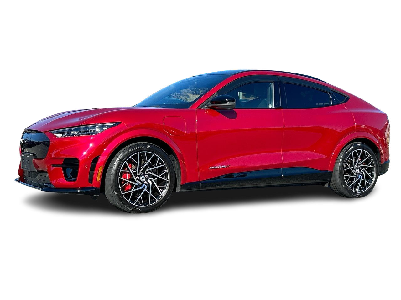 Used 2022 Rapid Red (MET) Tinted Clearcoat Ford Mach-e GT AWD image 3