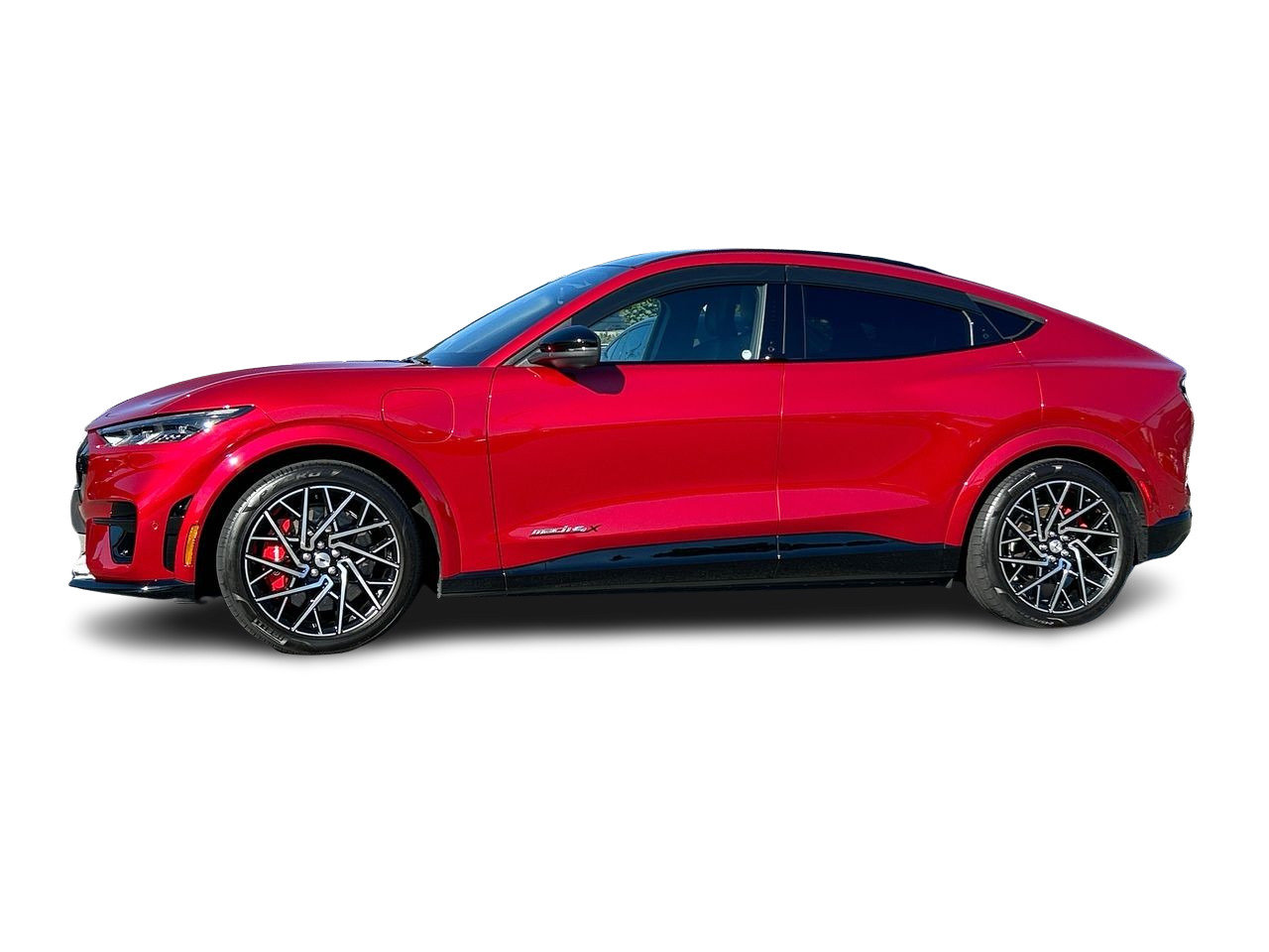 Used 2022 Rapid Red (MET) Tinted Clearcoat Ford Mach-e GT AWD image 4