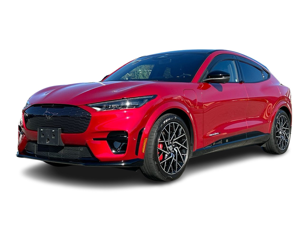 Used 2022 Rapid Red (MET) Tinted Clearcoat Ford Mach-e GT AWD image 2