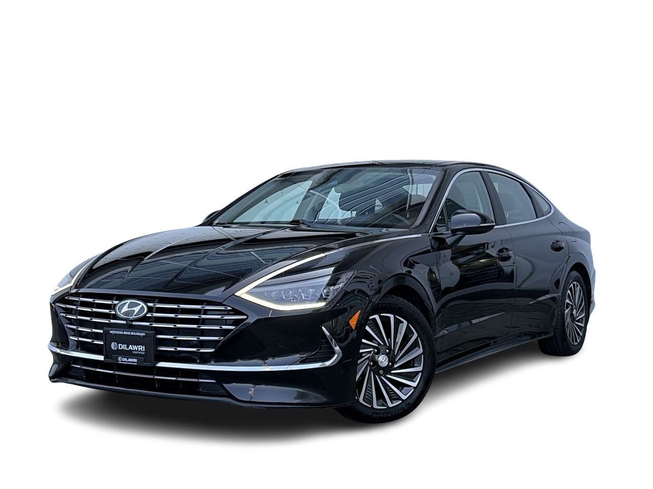 Midnight Black Pearl 2022 Hyundai Sonata Hybrid Sedan  Automatic