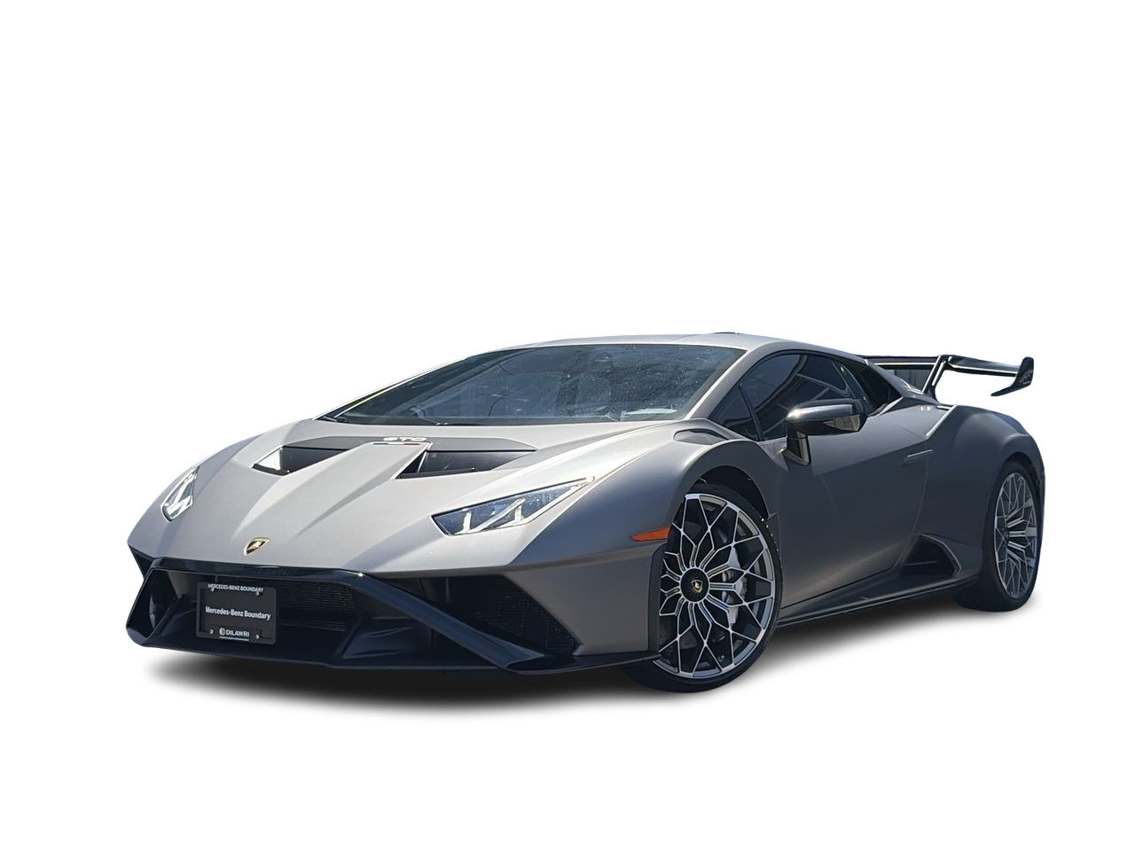 Gray (Matte Grey) 2022 Lamborghini Huracan Coupe Rear-Wheel Drive