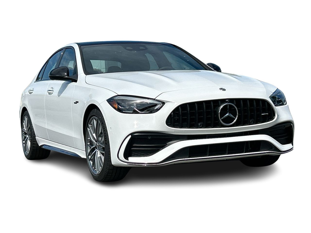 New 2023 Polar White Mercedes-Benz AMG C 43 4MATIC image 16