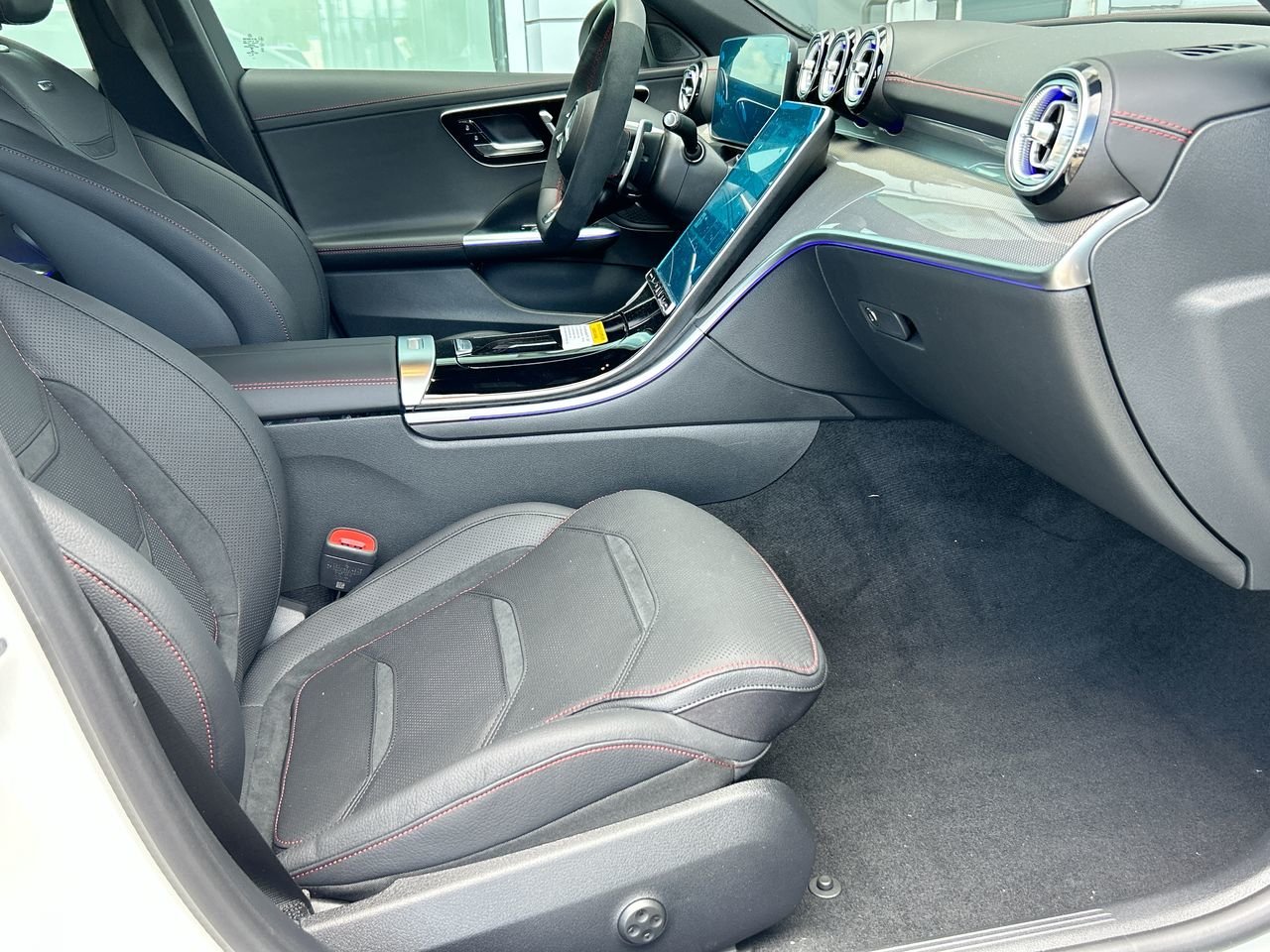 New 2023 Polar White Mercedes-Benz AMG C 43 4MATIC image 34