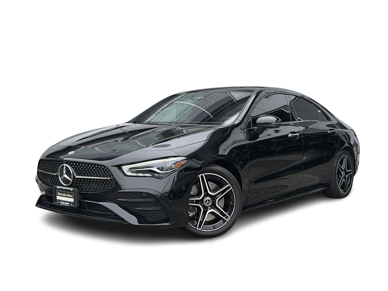 Night Black 2025 Mercedes-Benz CLA Coupe All-Wheel Drive Automatic