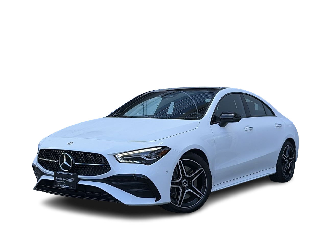 Polar White 2026 Mercedes-Benz CLA Coupe All-Wheel Drive Automatic