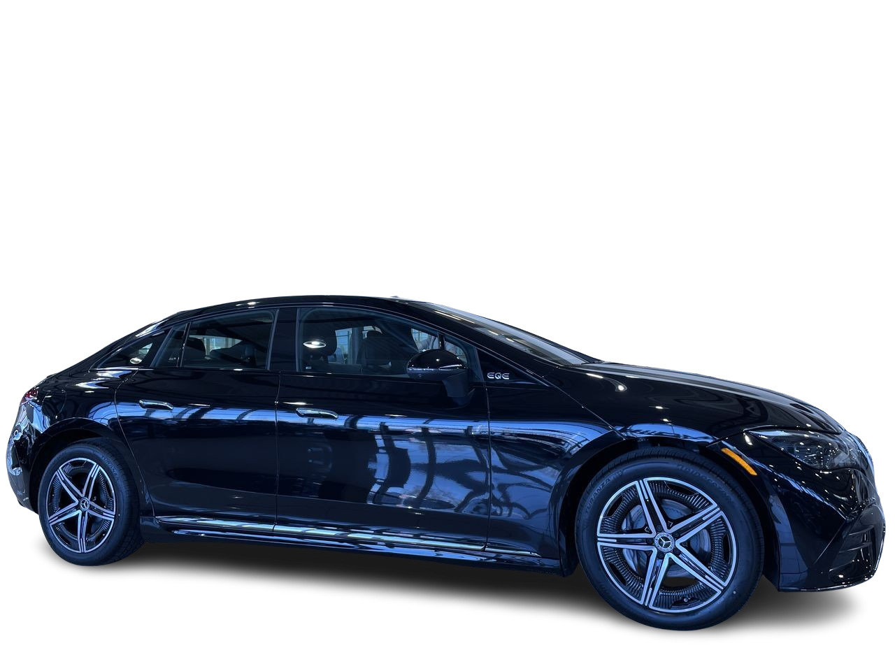 New 2023 Obsidian Black Metallic Mercedes-Benz EQE 500 V4 image 7