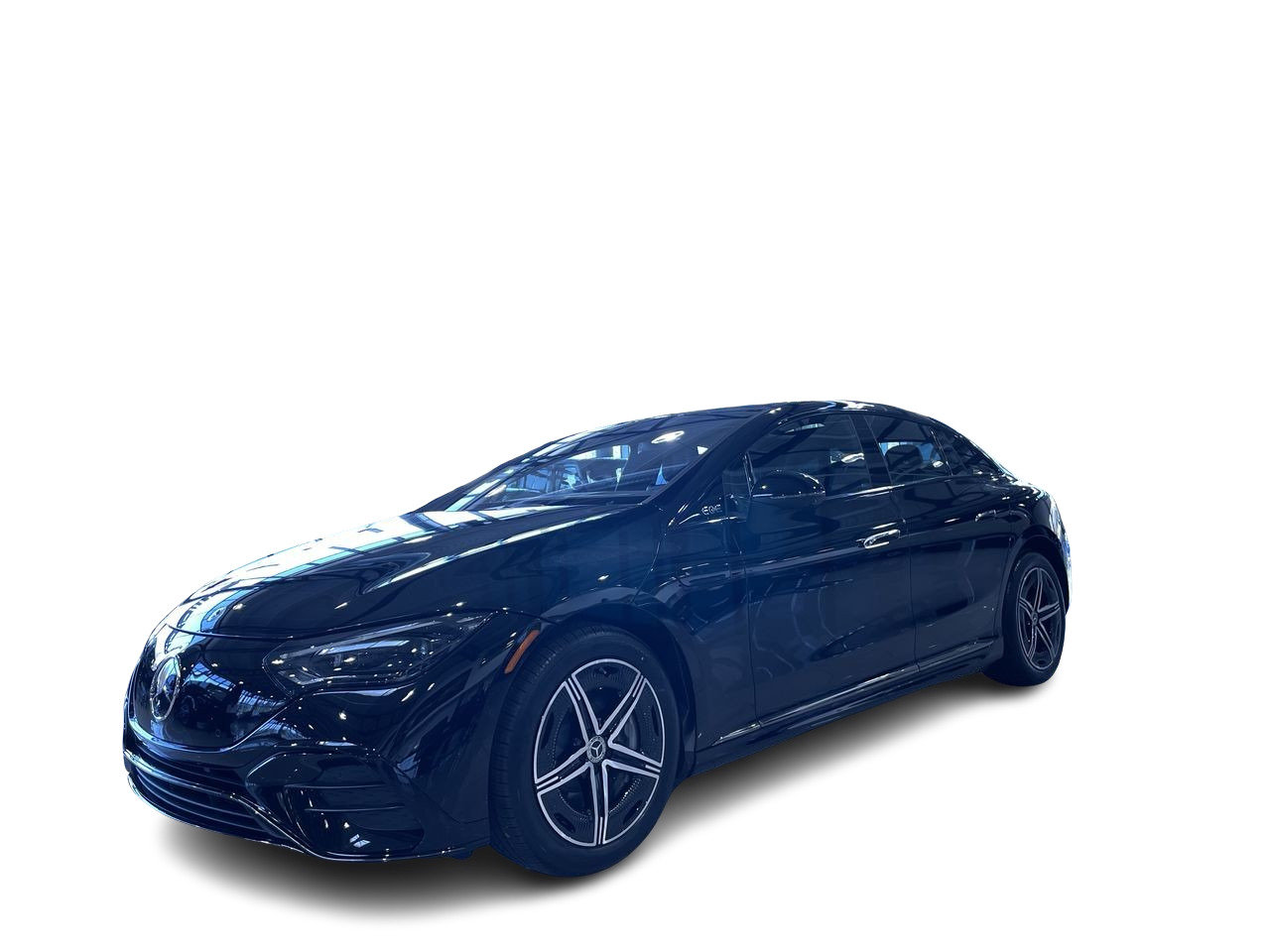 New 2023 Obsidian Black Metallic Mercedes-Benz EQE 500 V4 image 12