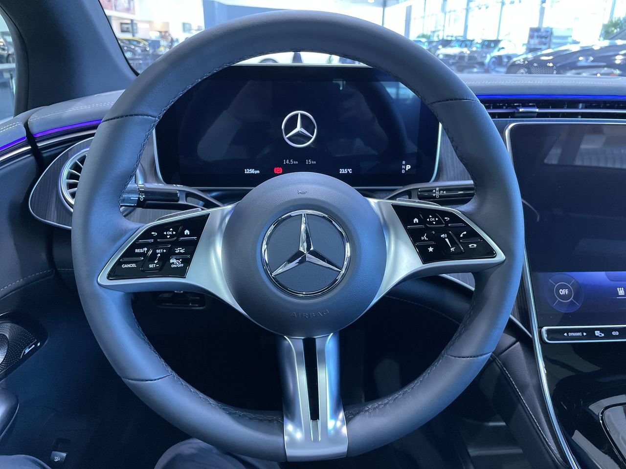 New 2023 Obsidian Black Metallic Mercedes-Benz EQE 500 V4 image 21