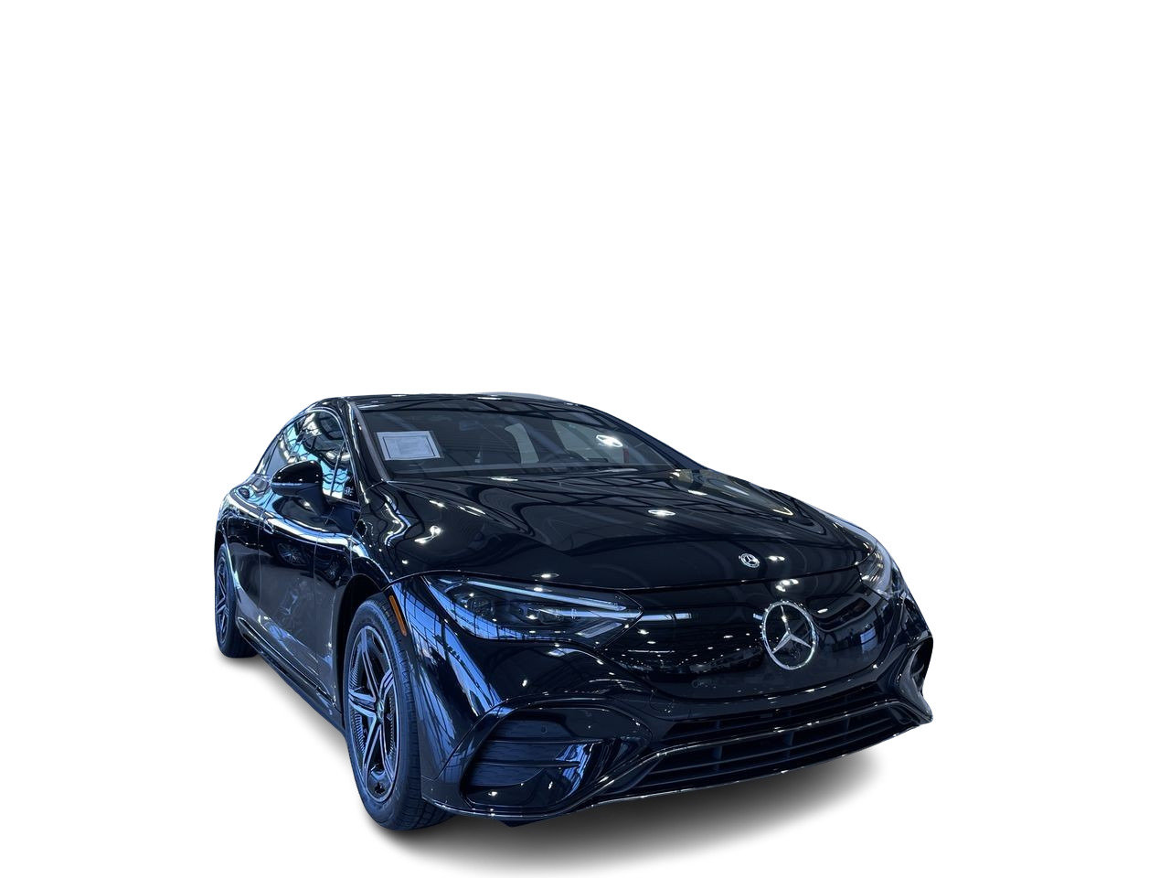 New 2023 Obsidian Black Metallic Mercedes-Benz EQE 500 V4 image 9