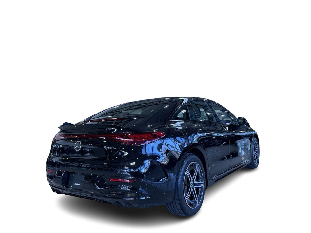 New 2023 Obsidian Black Metallic Mercedes-Benz EQE 500 V4 image 3