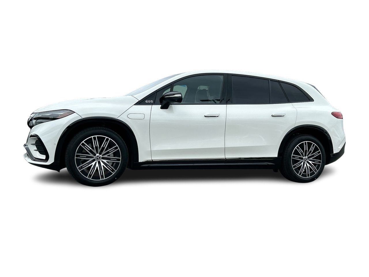 New 2023 MANUFAKTUR Diamond White Metallic Mercedes-Benz EQS 580 4MATIC image 4
